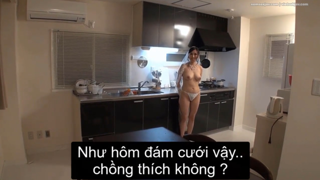 [Vietsub không che] Ngày đầu làm vợ của em Angelia Mizuki còn hơi bở ngở